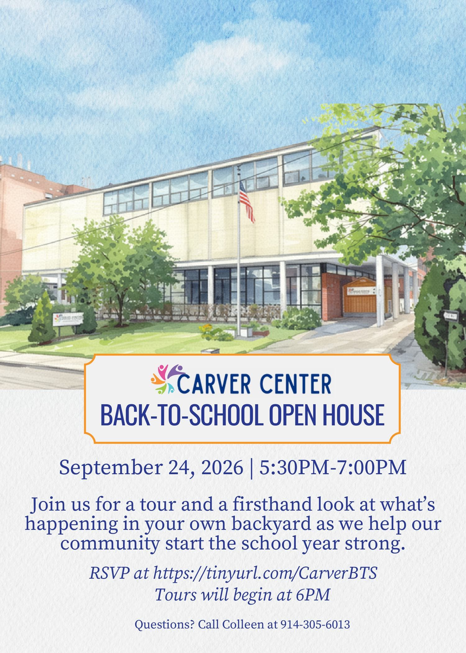 Carver Center Back-To-School Open House