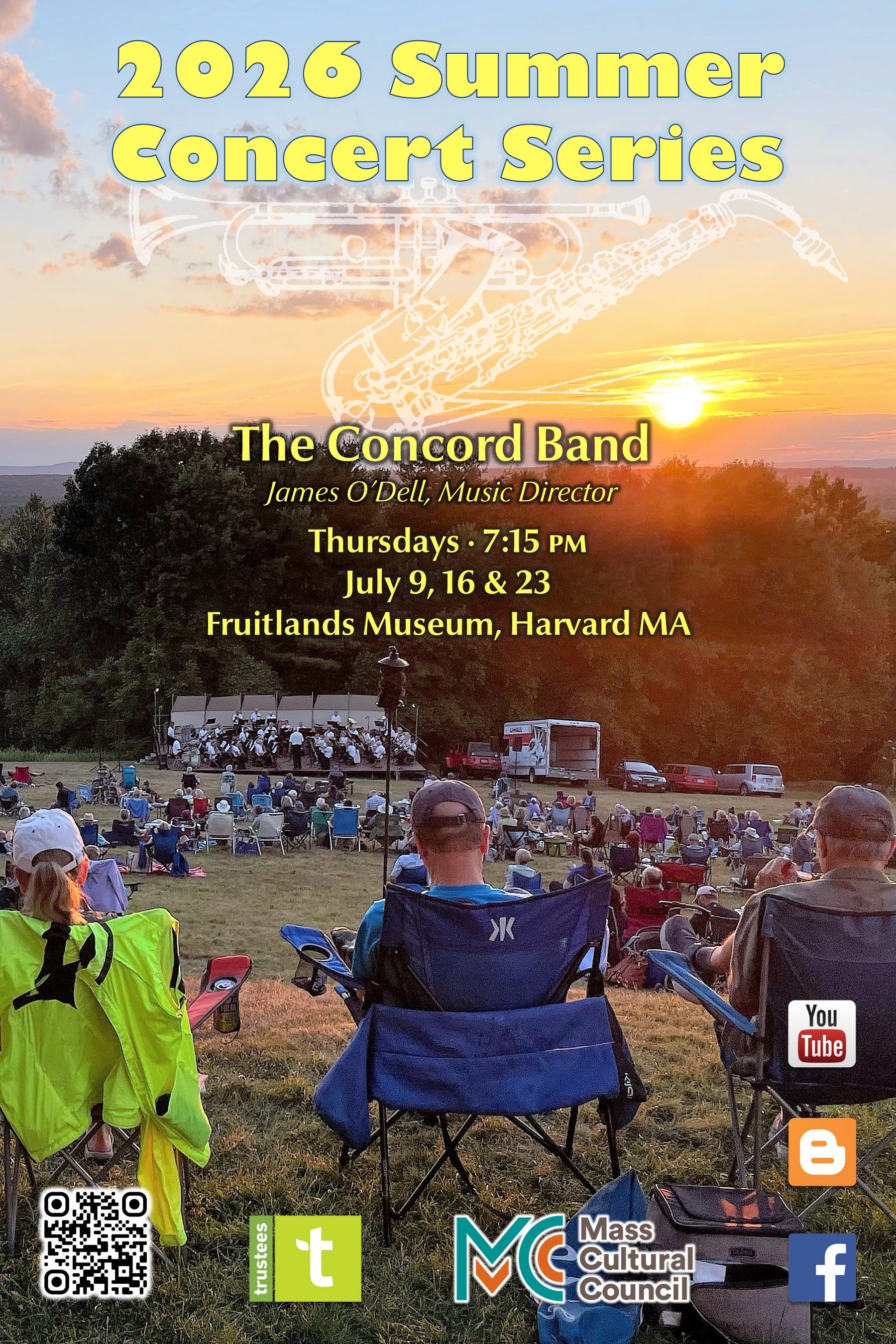 Concord Band Summer Concert at Fruitlands: “Boston Liberties”