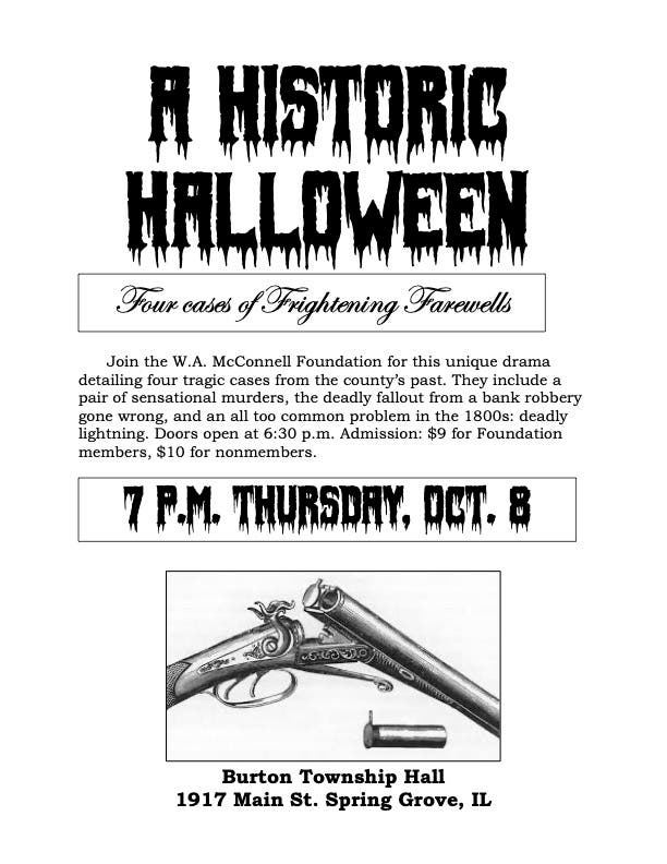 Events takes a tragic turn in these Halloween vignettes from our past
