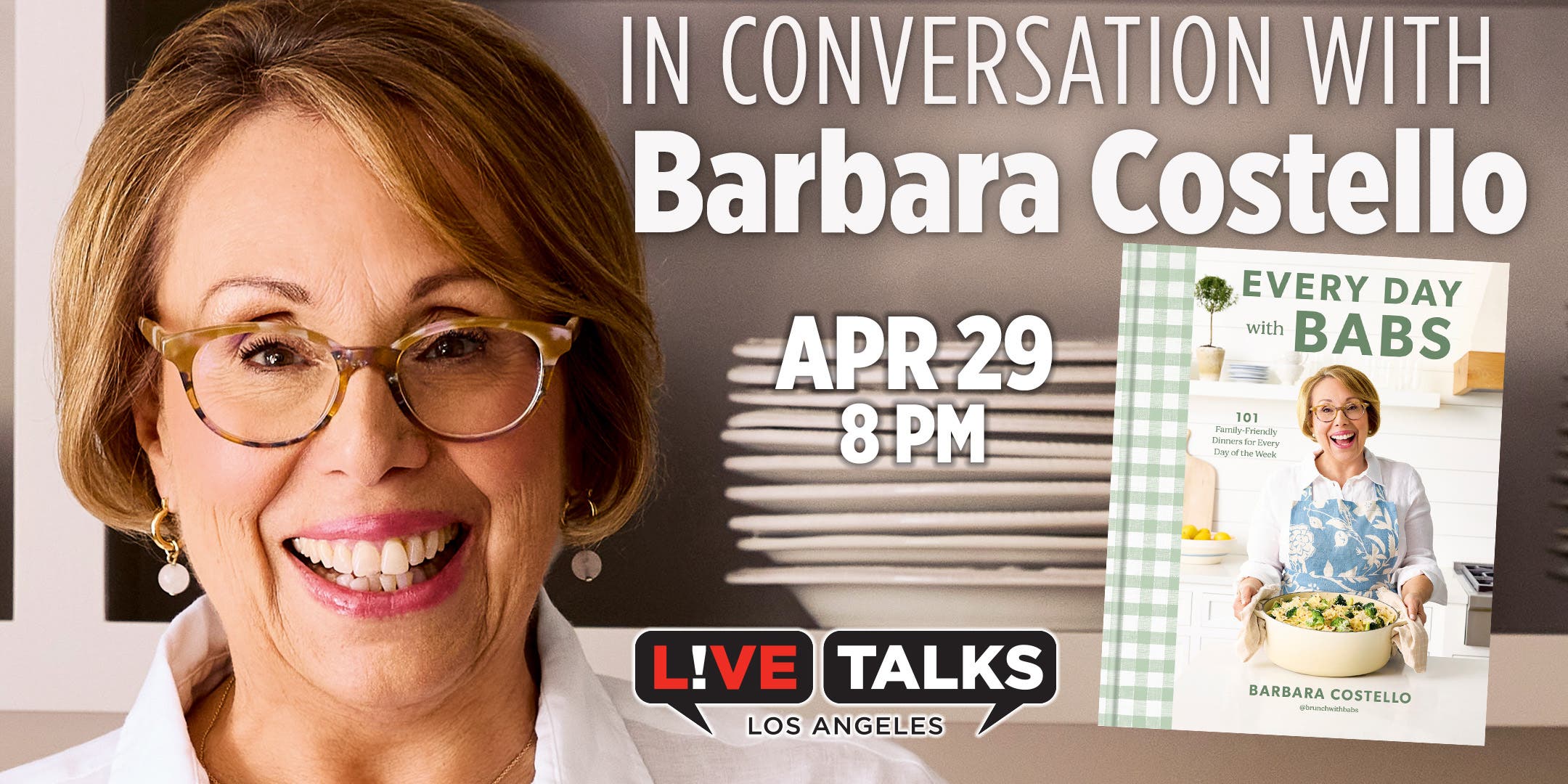 An Evening with BARBARA COSTELLO (Brunch with Babs)