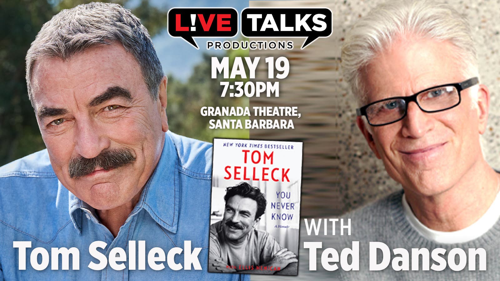 TOM SELLECK in conversation with TED DANSON