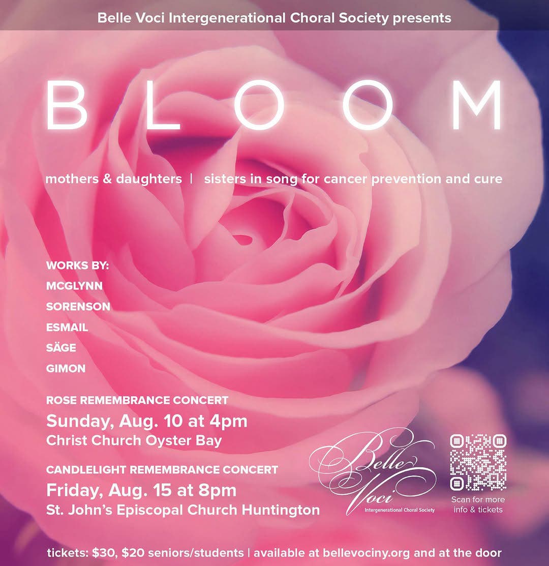 BLOOM, a Candlelight Remembrance Concert with Belle Voci Intergenerational Choral Society