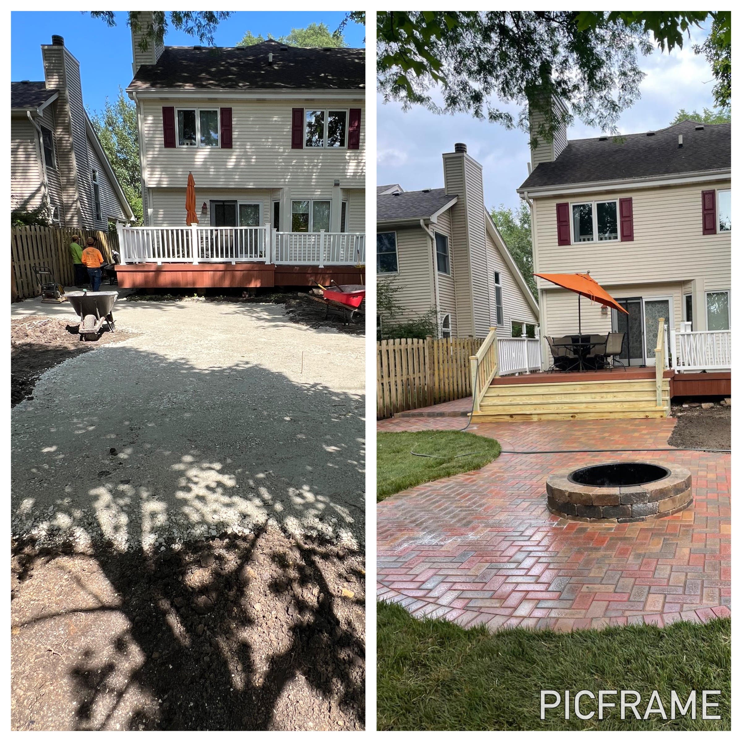 DRAINAGE,GRADING,PAVERS,SOD AND STONE installation