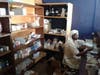The medical clinic's pharmacy.