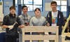 OLA School 7th graders:  Yianni Vamvoulklis, John Paul Lowrey, Nikolas Agganis, Thomas Mandracchia.