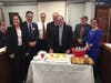The Reading Select Board, along with Town Manager Bob LeLacheur and Assistant Town Manager Jean Delios 