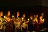 From left to right: Riley Zukas, Riley Gilmore, Anna Fringuelli, Victoria Robertson, Maisie Dunn, Joseph Salines, Riley 