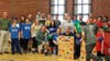 Stoneham's winning dodge ball team.
