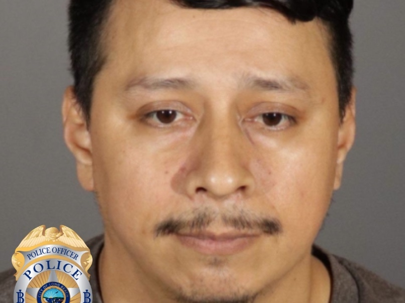 Victor Carlos Flores, a 36-year-old Long Beach man who's accused of multiple sexual assaults.