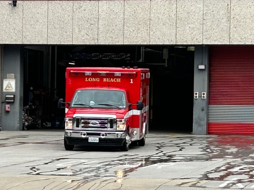 A man was wounded in the upper body Tuesday during an early morning shooting near a Long Beach fast food restaurant.