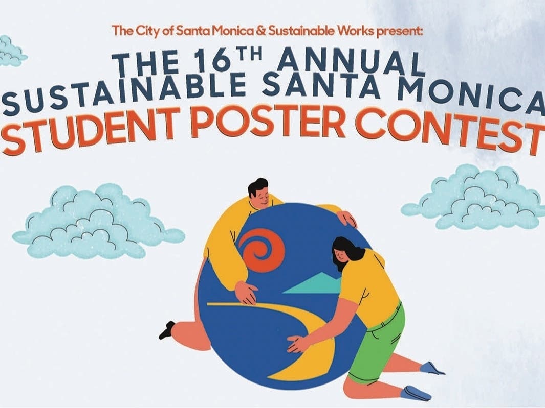 Sixteen kids in grades Kindergarten through 12th have won Santa Monica's annual student poster contest.