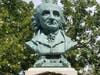 Thomas Paine Bust on top of Monument