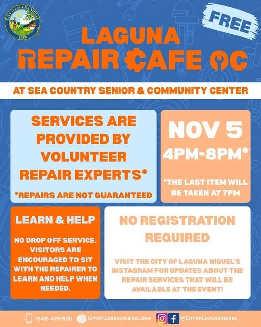 Laguna Repair Cafe OC