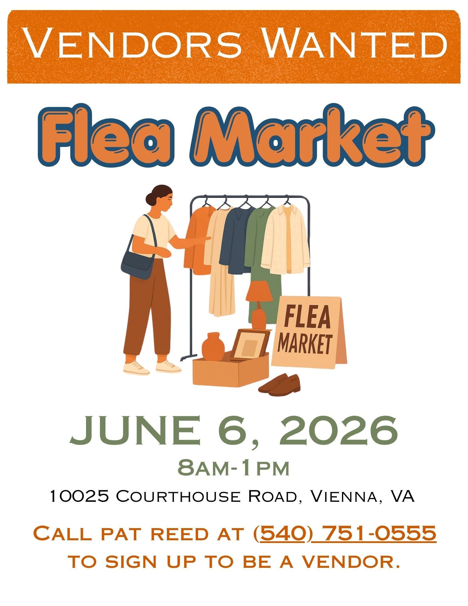 Flea Market Vendors Wanted