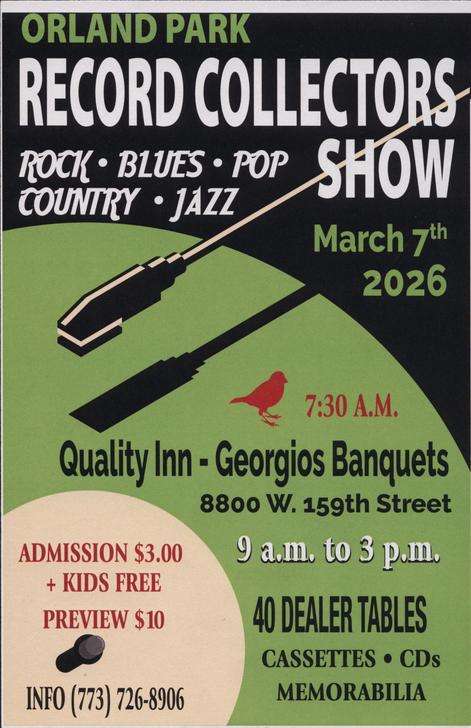 Orland Park Record Collectors Show