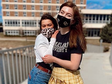 Adeline Perhogan and Annabella Jankowski are the new president and vice-president of the Oakland University Student Congress.