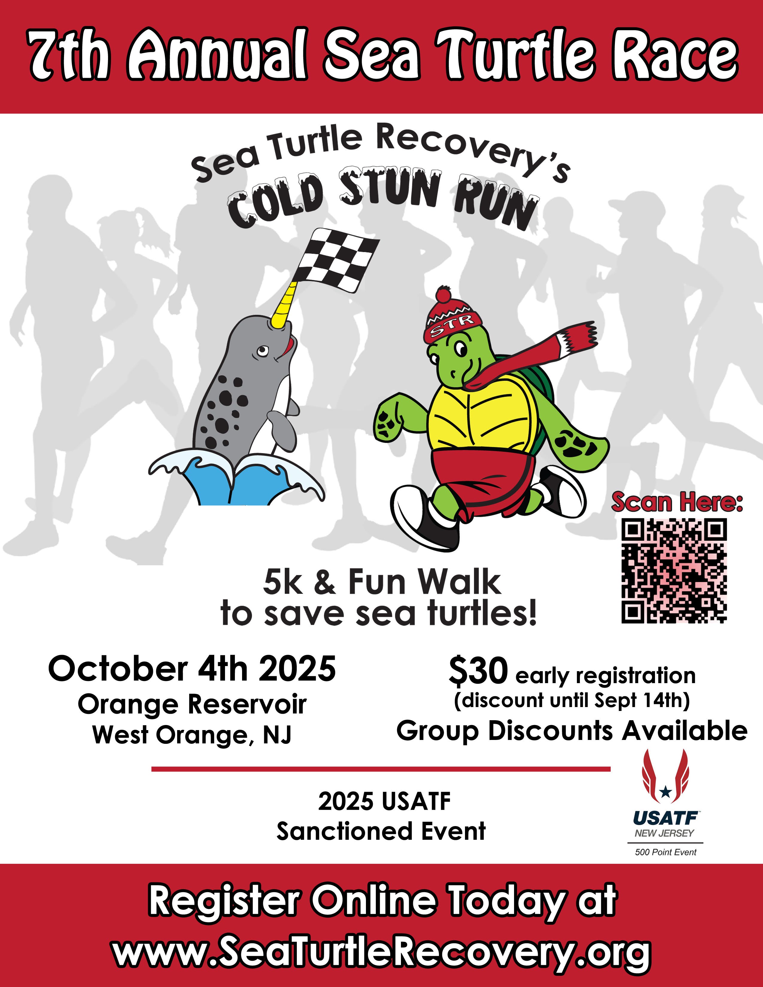 Oct 4 | Sea Turtle Race – Cold Stun Run | West Orange, NJ Patch