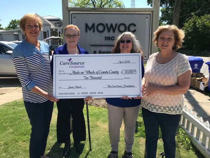 Meals on Wheels-Coweta presented with $10k check from ...