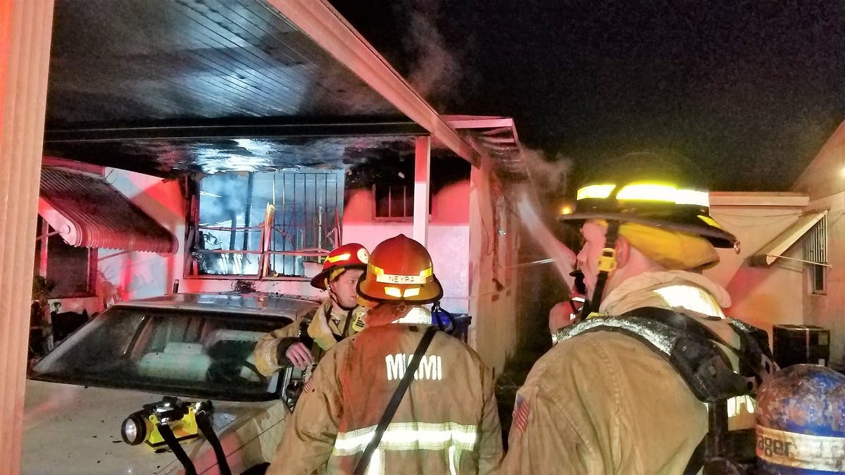 Firefighters Rescue Cat, 2 Dogs In Miami House Fire | Miami, FL Patch