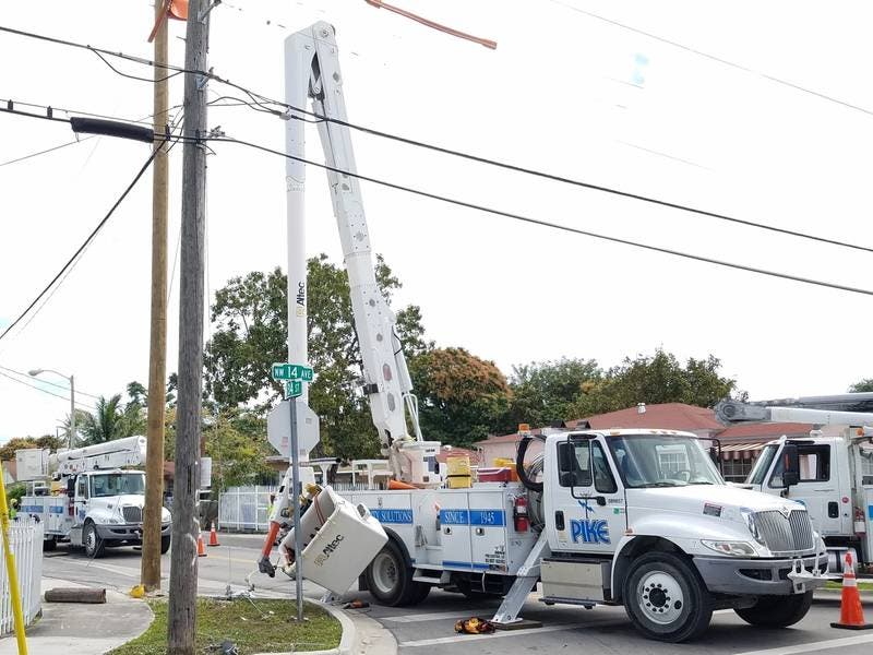Pike Electric Worker Survives Being Jolted With Electricity Miami FL 