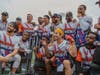 Team Doug Flutie takes home the Confidence Cup at the 20th annual Celebrity Flag Football Challenge presented by SunTrust now Truist.