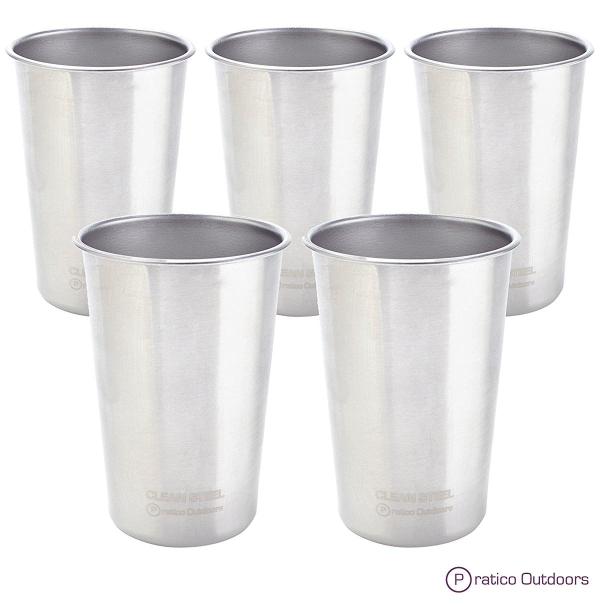Stainless Steel Pint Glass