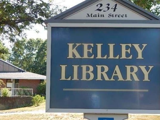 Kelley Library Sign				