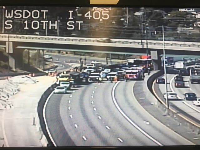 Motorcycle Crash On I-405 In Renton Causing Long Delays | Seattle, WA Patch
