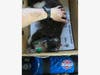 Eastside firefighters work to save a cat who was pulled from a burning home on Thursday. 
