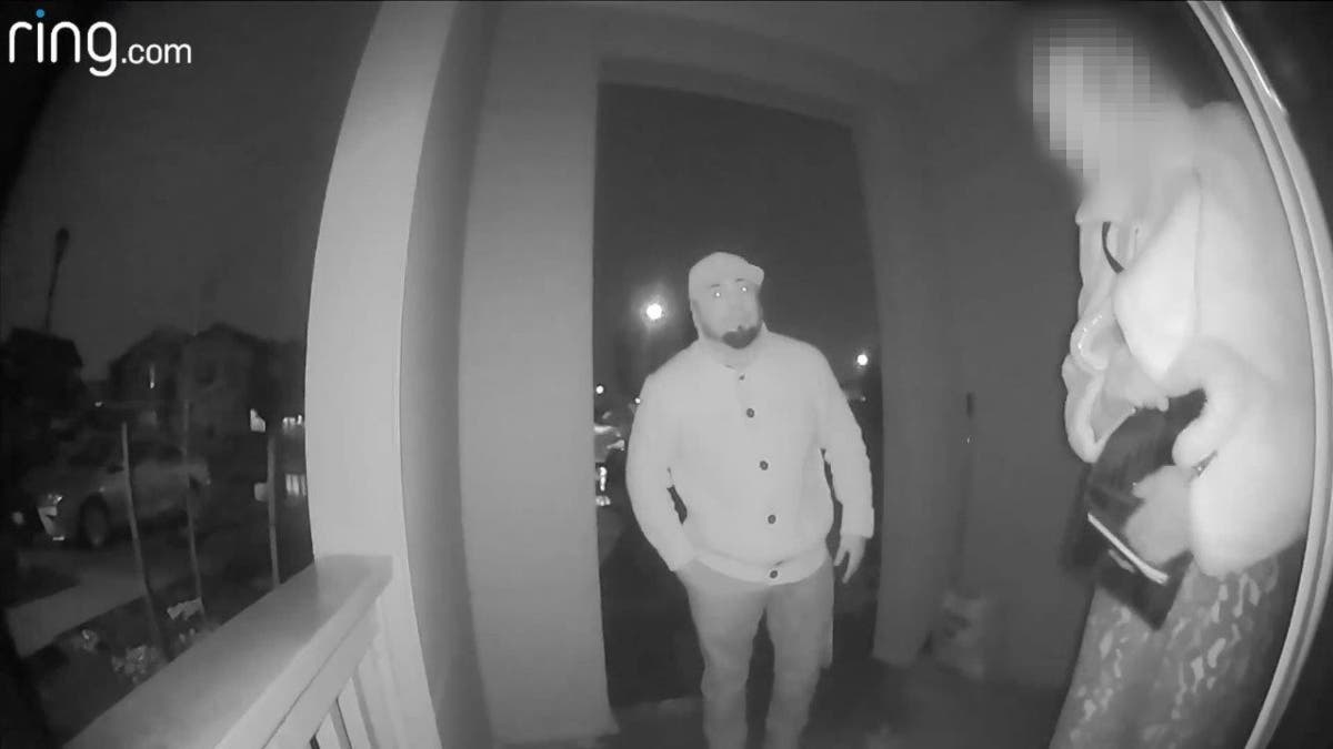 The sheriff's office released surveillance footage of the suspect on April 2. 