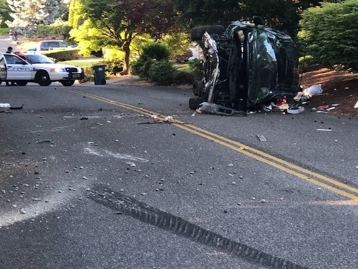 5 Children Hurt In Car Crash Near Chambers Bay Lakewood