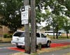 This driver made a right turn from Cloverdale into the northbound Rainier bus-only lane. 
