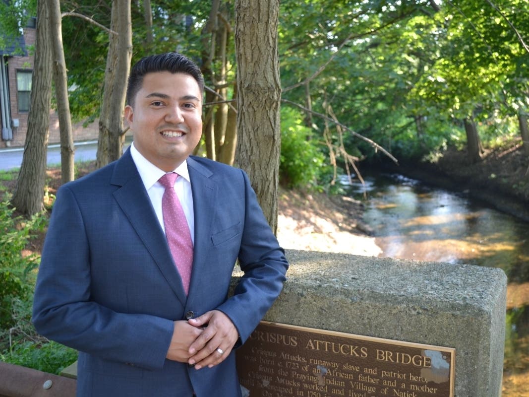 Cesar Stewart-Morales, 37, running in 2019 for the District 2 Framingham City Council seat.