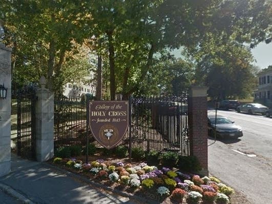 Holy Cross rower Maegan Moriarty was released from a Florida hospital Thursday after a deadly crash in Vero Beach, Fla. 