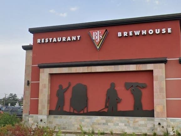 The BJ's Restaurant & Brewhouse location in Teterboro, New Jersey. 