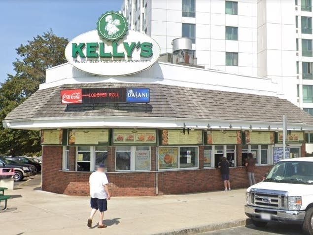 The Kelly's Roast Beef location at Revere Beach. 