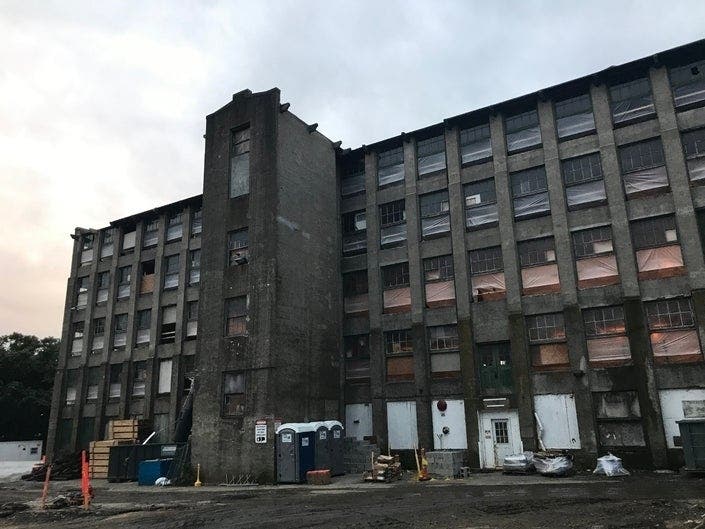 The under-construction Bancroft Building along Fountain Street will feature more than 250 apartment units when complete.