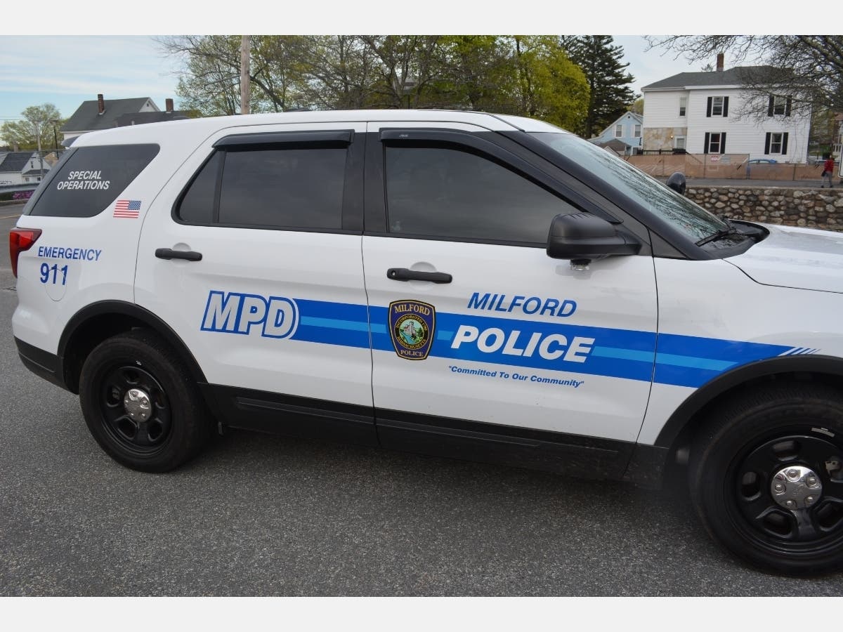 Milford police were involved in a shooting near Fino Field late Sunday. 