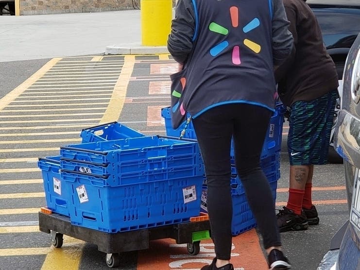 The Walmart in Worcester along Tobias Boland Way was shut down on April 29 due to a coronavirus cluster. 