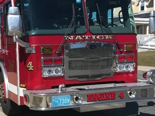 A fire broke out at the Walnut Hill School on Sunday night, according to Natick firefighters. 