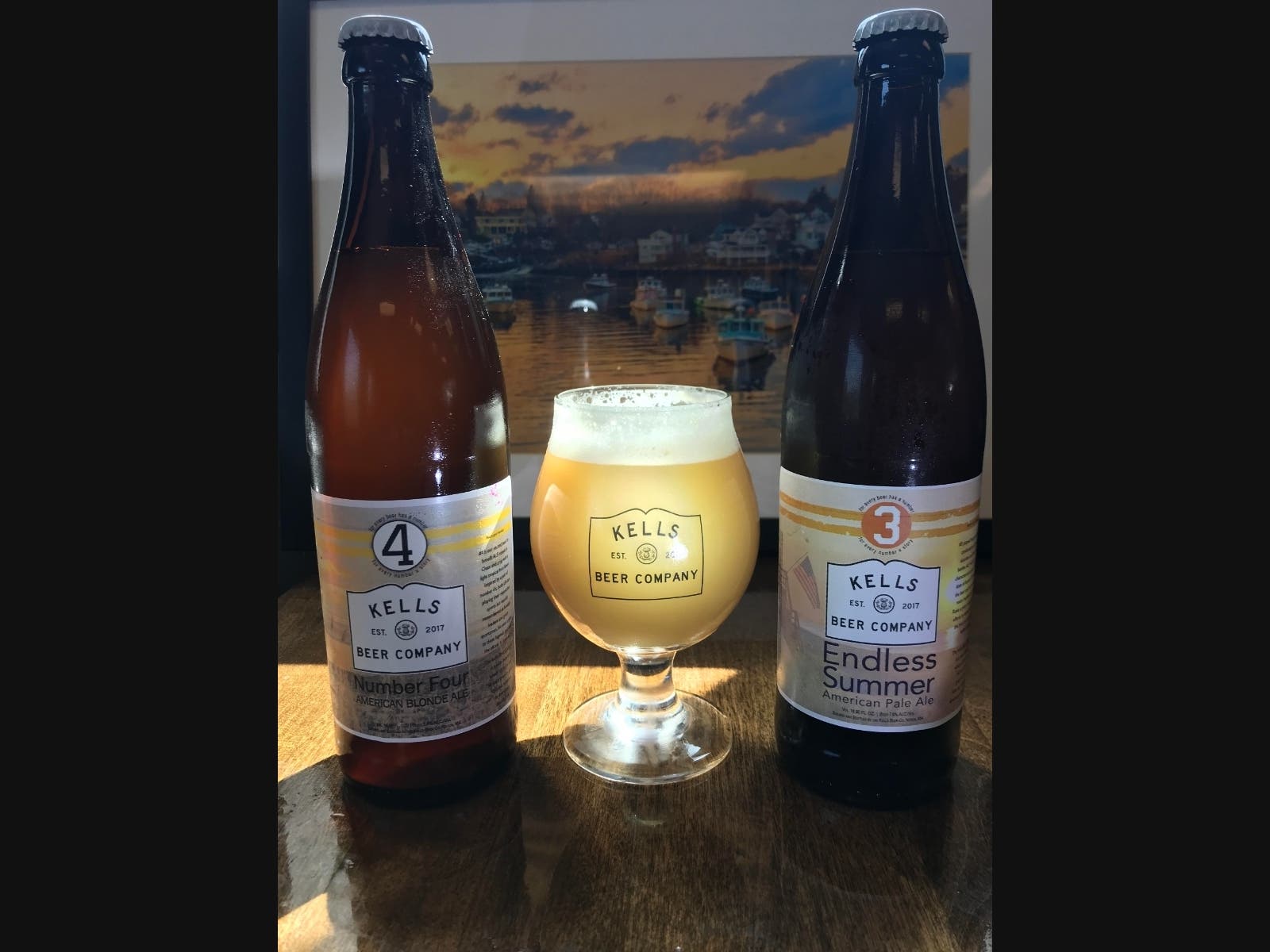 #3 and #4, the two beers Thomas Wilber is selling this spring to raise money for ALS research. 