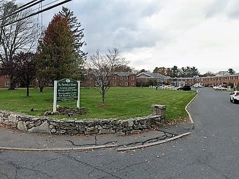 St. Patrick's Manor along Central Street in Framingham, which has been hit hardest by coronavirus. 