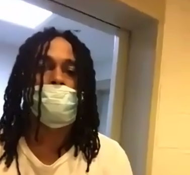 Yohance Jones, 19, was arraigned via video Monday after a stabbing Friday night at the Auburn Mall. 