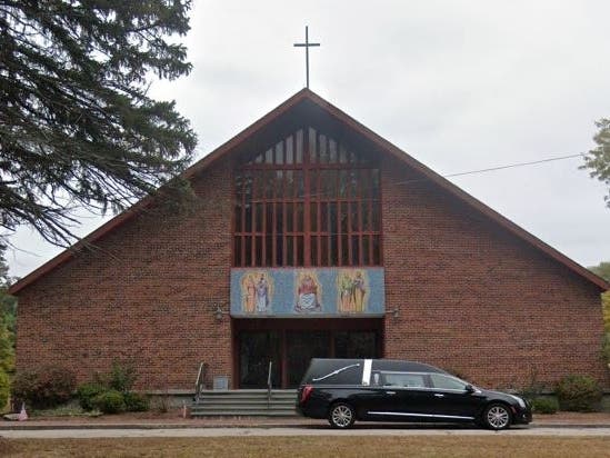 Sudbury's St. Anselm Catholic Church at 100 Landham Road. 