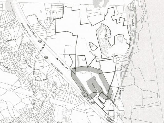 A site plan for phase two of the Stone Ridge apartment development. 
