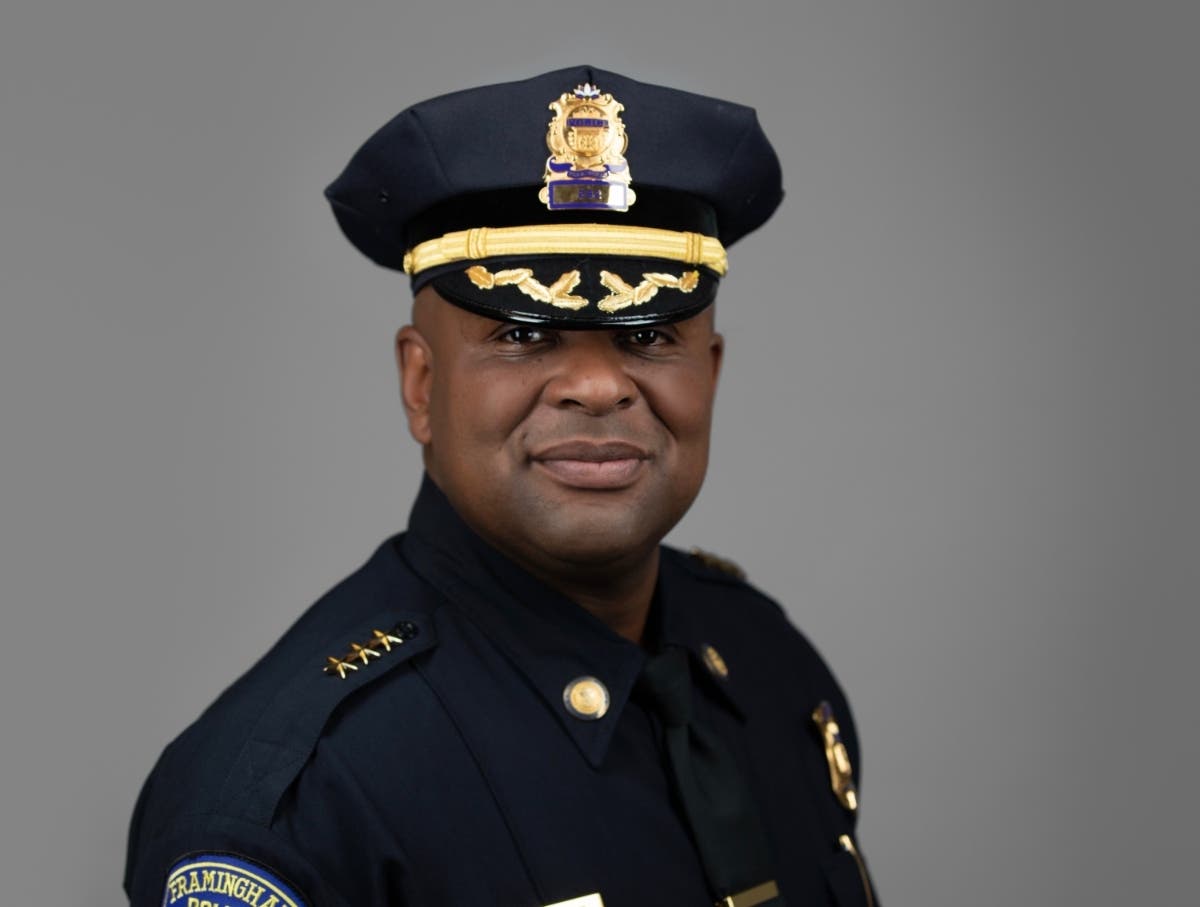 Lester Baker was nominated by Mayor Yvonne Spicer to be Framingham's new police chief. He will serve a three-year term.