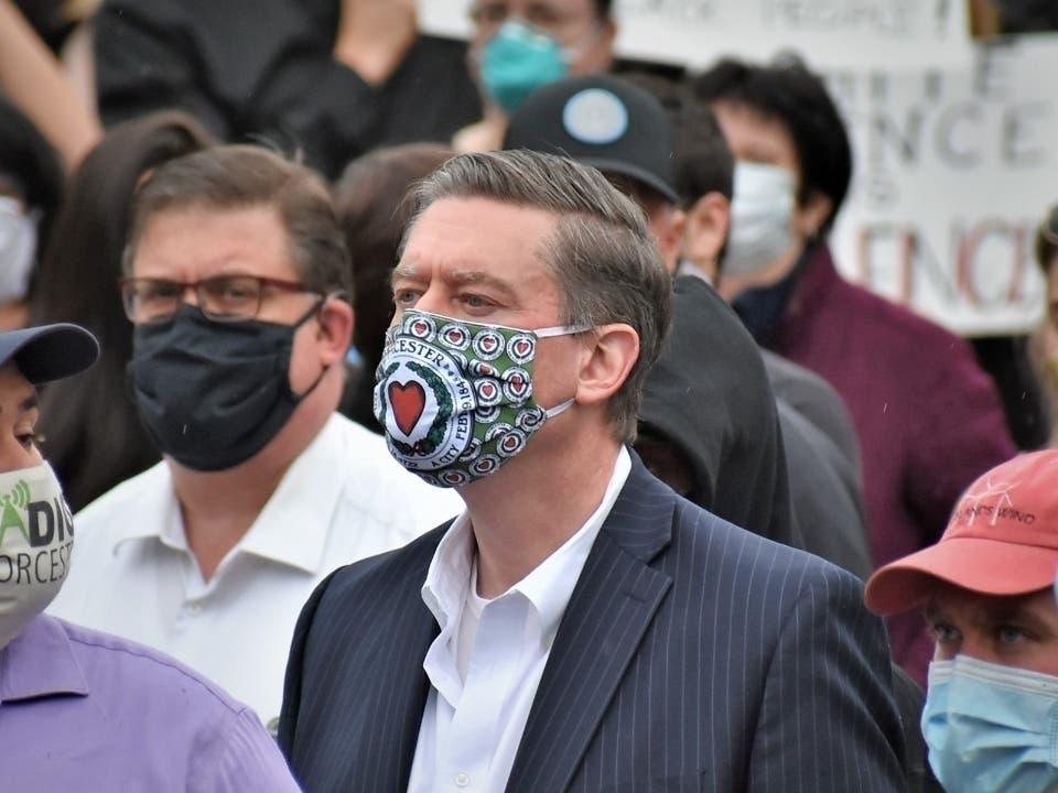 Worcester City Manager Edward Augustus Jr. has tested positive for coronavirus. 