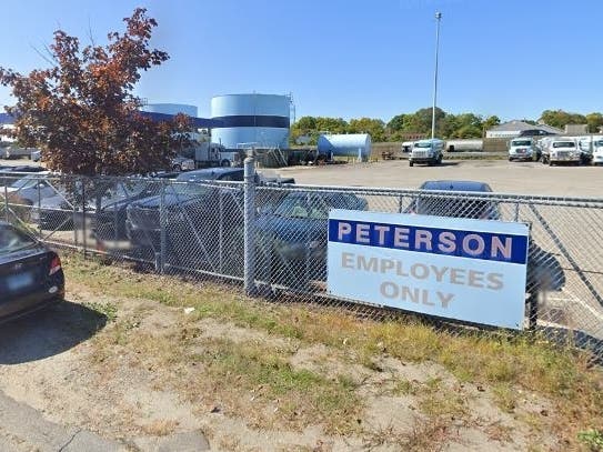 Peterson Oil's main facility along Crescent Street in Worcester. 