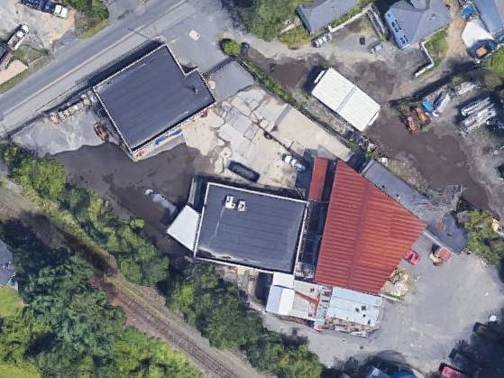 The former General Chemical site along Leland Street in Framingham. 