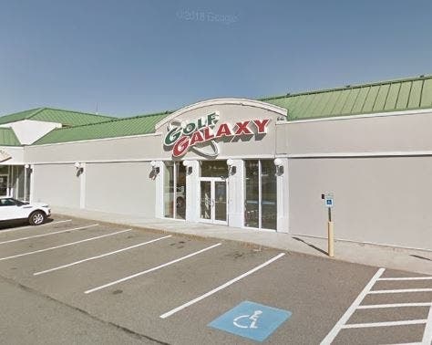 The Golf Galaxy location in Burlington. 